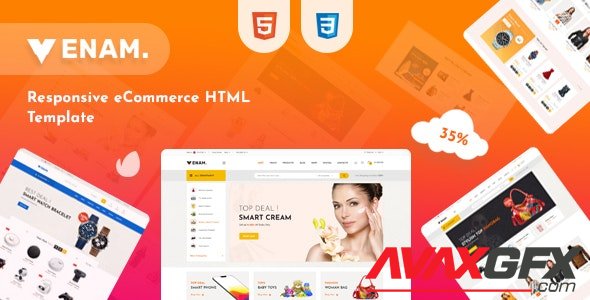 ThemeForest - Venam v1.0.0 - Multipurpose eCommerce HTML Template - 28326882