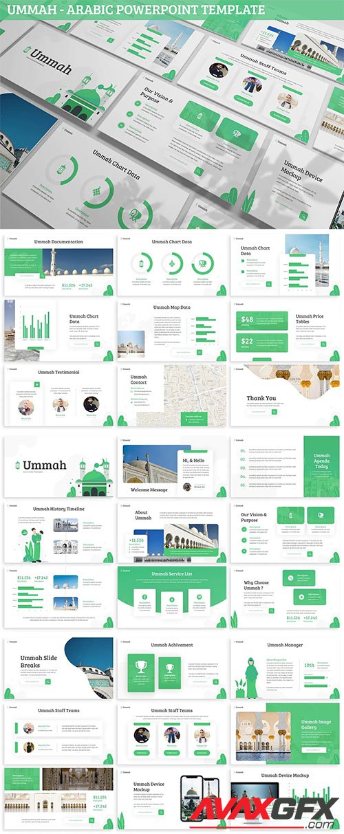 Ummah - Arabic Powerpoint Template