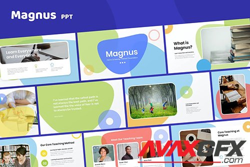 Magnus - Home Schooling Template Powerpoint