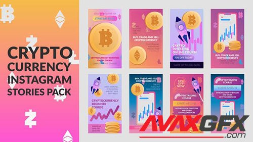 Cryptocurrency Stories Pack 31516856