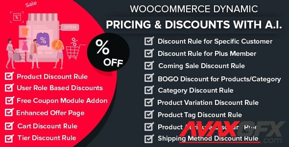 CodeCanyon - WooCommerce Dynamic Pricing &  Discounts with AI v1.6.3 - 24165502 - NULLED