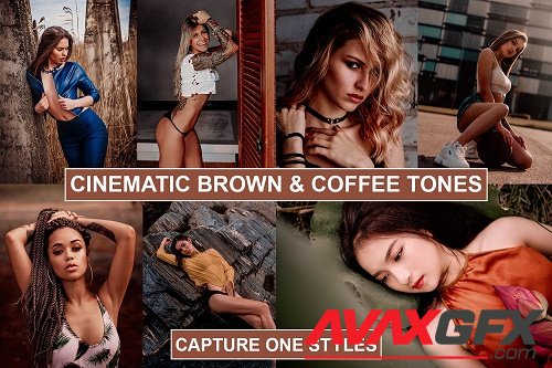 Cinematic Brown Film tones Styles for Capture One - 1329783