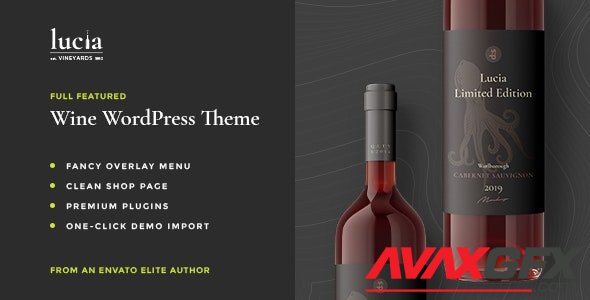ThemeForest - Lucia v1.4 - Wine WordPress Theme - 25642573