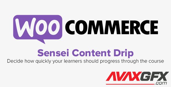 WooCommerce - Sensei Content Drip v2.1.0
