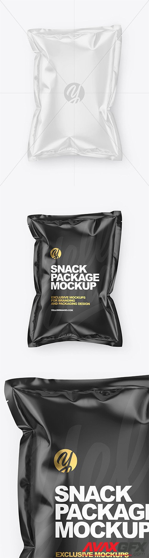 Glossy Snack Package Mockup 78538 TIF