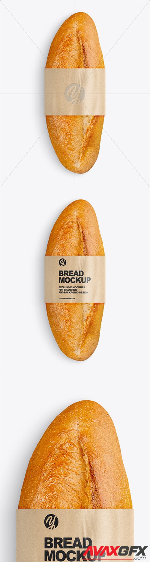 Bread with Label Mockup 76797 TIF