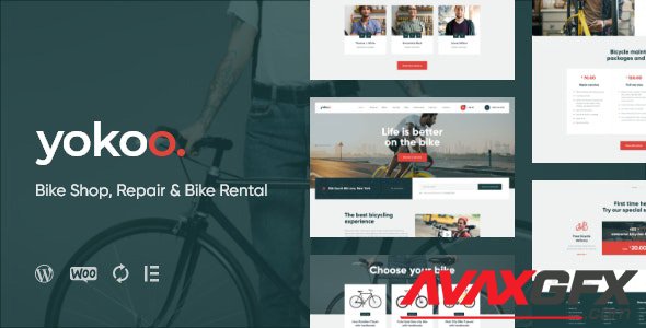 ThemeForest - Yokoo v1.0.1 - Bike Shop & Bicycle Rental WordPress Theme - 26465133 - NULLED