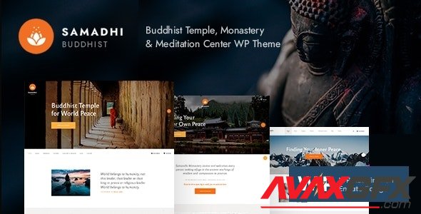ThemeForest - Samadhi v1.0.3 - Oriental Buddhist Temple WordPress Theme - 24904078