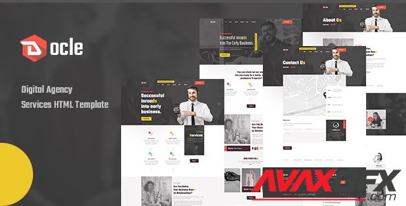 ThemeForest - Docle v1.0 - Agency Services HTML Template - 31542182