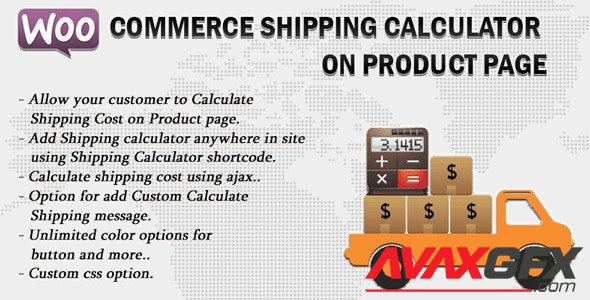 CodeCanyon - Woocommerce Shipping Calculator On Product Page v2.5 - 11496815