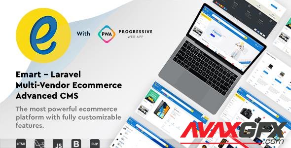 CodeCanyon - emart v2.2 - Laravel Multi-Vendor Ecommerce Advanced CMS - 25300293 - NULLED