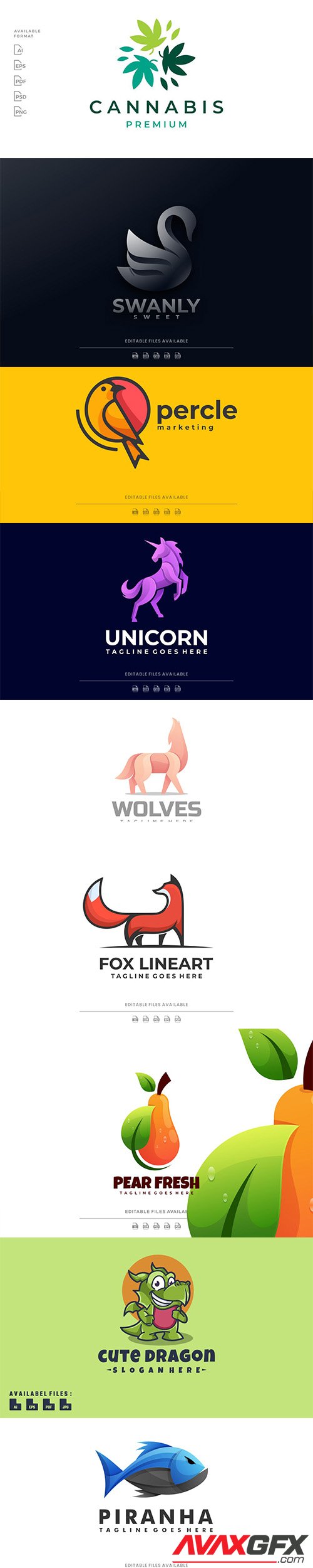 Beautiful Logo template Collection Vol2