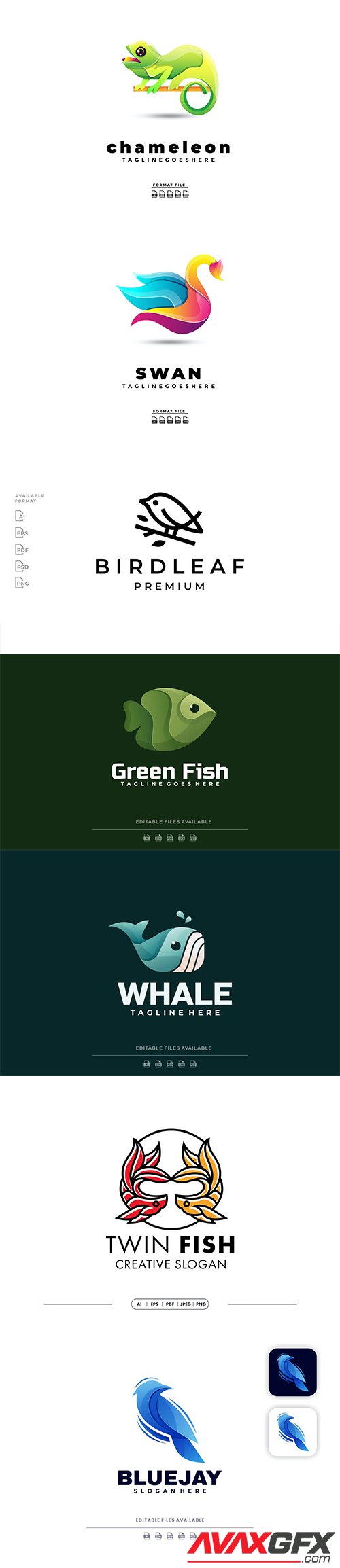 Beautiful Logo template Collection