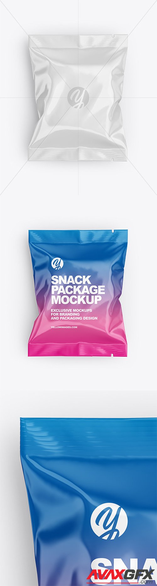 Glossy Snack Package Mockup 78988 TIF