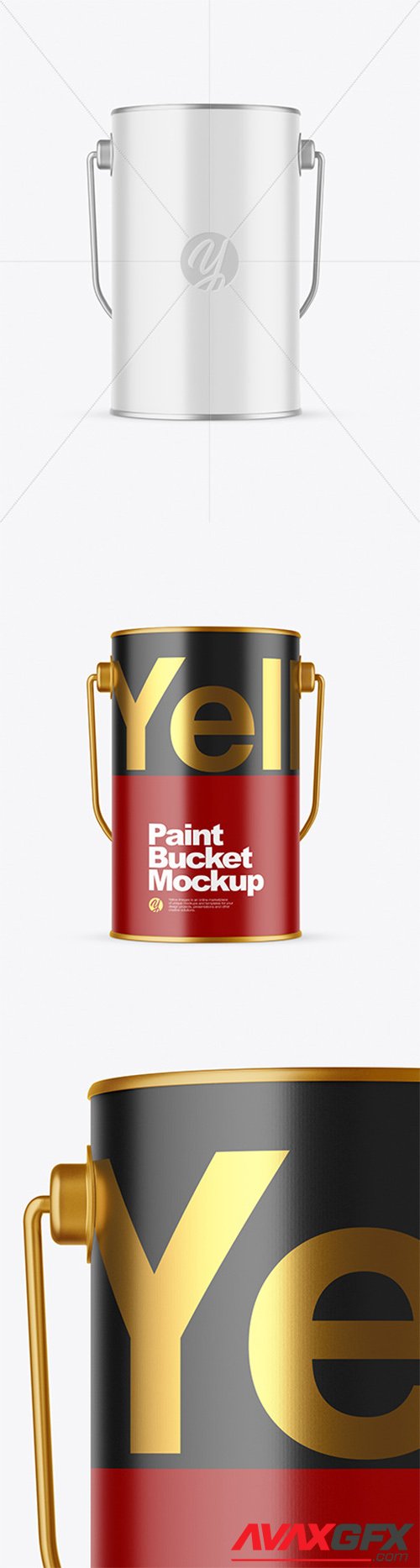 Matte Paint Bucket Mockup 78946 TIF