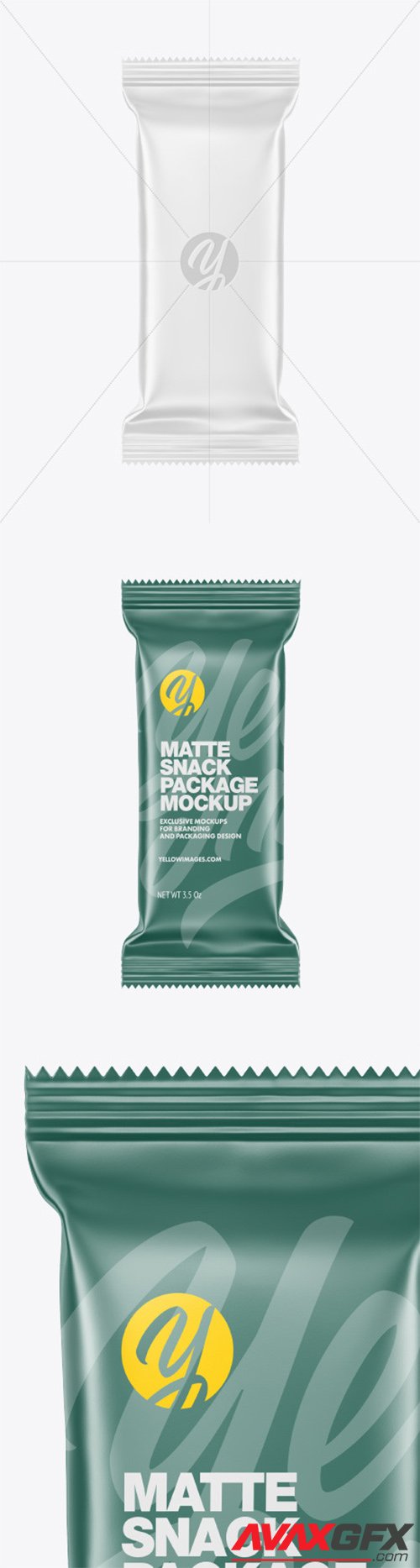 Matte Snack Package Mockup 78738 TIF