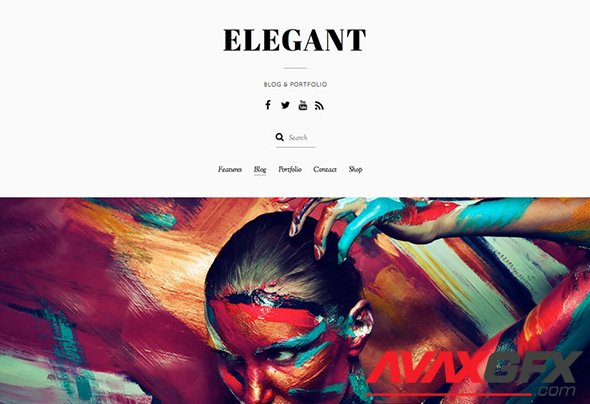 Themify - Elegant v5.2.4 - Portfolio WordPress Theme