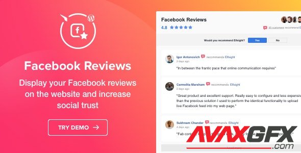 CodeCanyon - Facebook Reviews v1.2.4 - WordPress Facebook Reviews plugin - 23558209