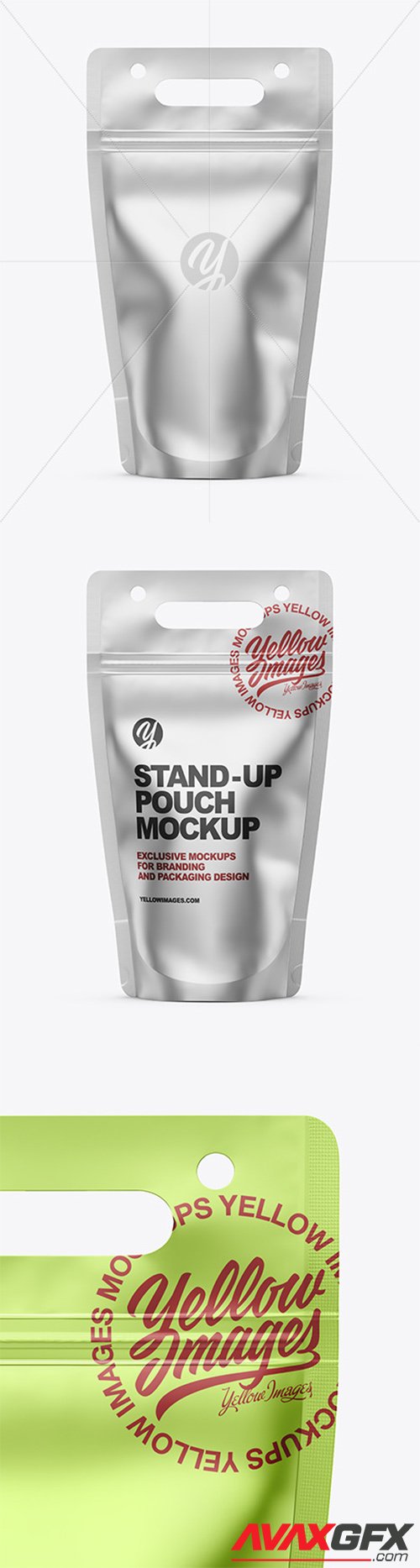 Metallic Stand-up Pouch Mockup 79426 TIF