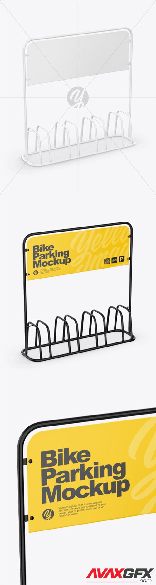 Bike Parking Mockup 79407 TIF