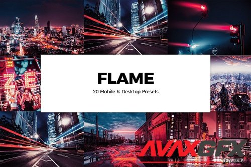 20 Flame Lightroom Presets & LUTs - 6118426