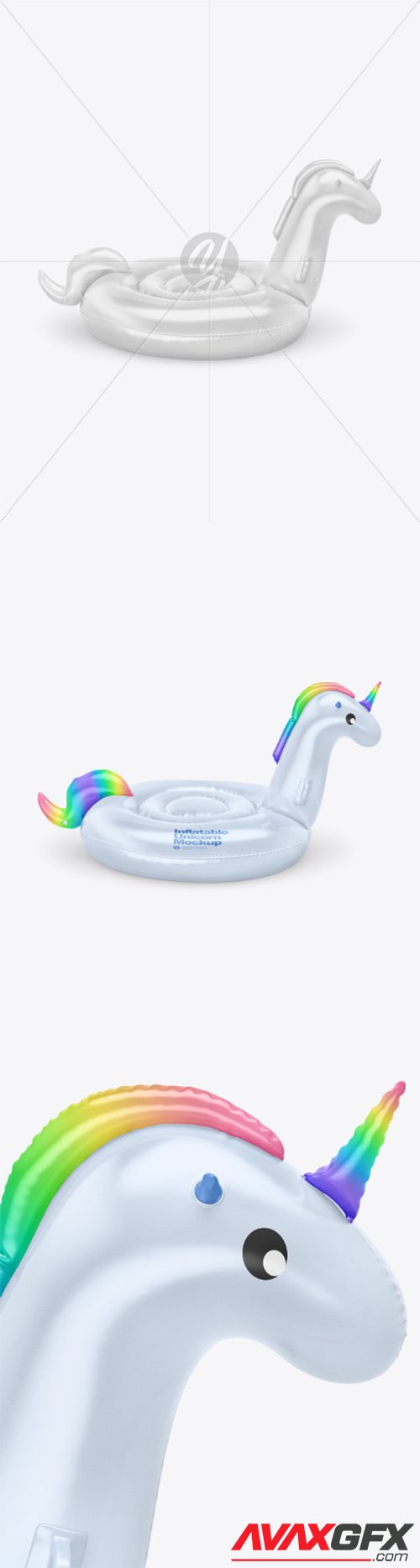 Inflatable Swimming Unicorn Mockup 79682 TIF