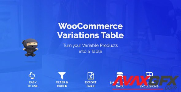 CodeCanyon - WooCommerce Variations Table v1.3.7 - 21414430