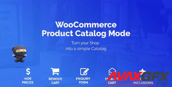 CodeCanyon - WooCommerce Product Catalog Mode & Enquiry Form v1.8.1 - 14518494