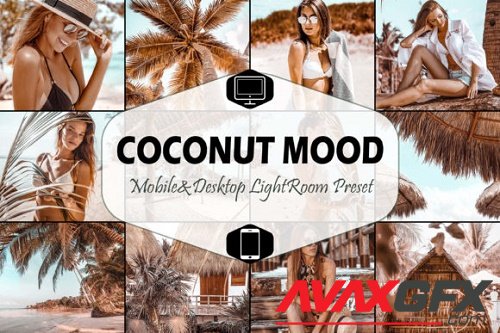 10 Coconut Mood Lightroom Presets