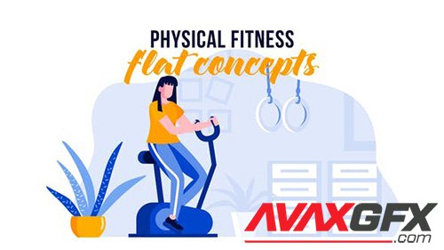 Physical Fitness - Flat Concept 31778012