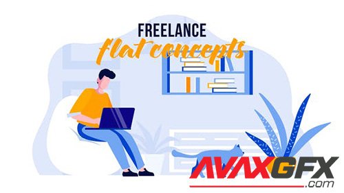 Freelance - Flat Concept 31441175