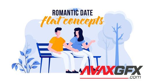 Romantic date - Flat Concept 31441200