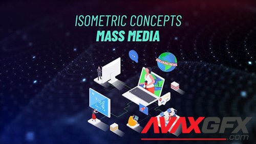 Mass Media - Isometric Concept 31693768