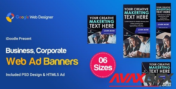 CodeCanyon - C92 - Business Banners HTML5 (GWD & PSD) v1.0 - 24053101