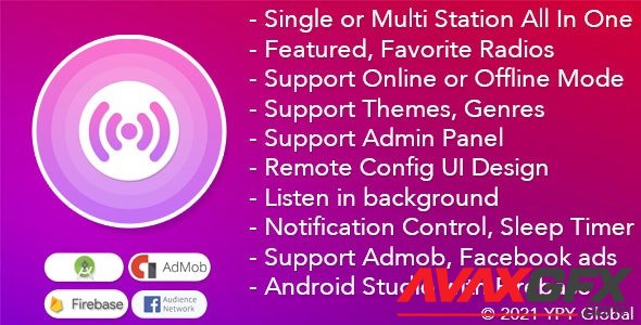 CodeCanyon - XRadio v4.0 - Best Radio Template For Android - 21876033