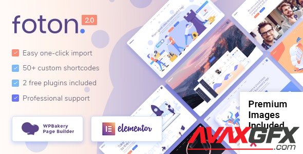 ThemeForest - Foton v2.1.1 - Software and App Landing Page Theme - 22251705 - NULLED