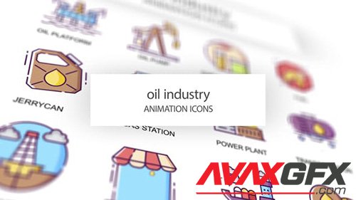 Oil industry - Animation Icons 31339556