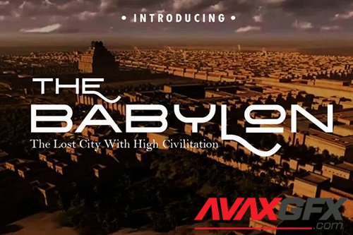 Babylon Font