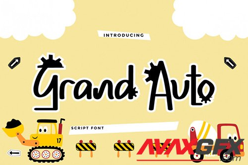 Grand Auto Font