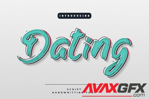 Dating Font