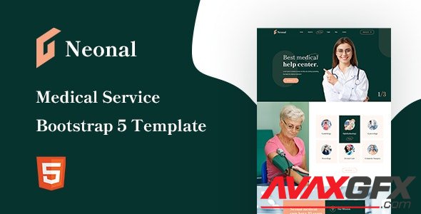 ThemeForest - Neonal v1.0 - Medical Service Bootstrap 5 Template - 31881404