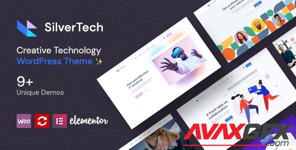 ThemeForest - Silvertech v1.1 - Creative WordPress Theme - 30629837