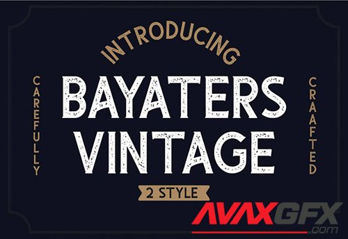 Bayaters Font