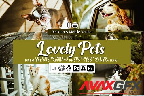 Lovely Pets Lightroom Presets - 5157310