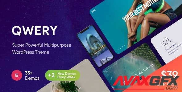 ThemeForest - Qwery v1.0.3 - Multi-Purpose Business WordPress Theme + RTL - 29678687 - NULLED