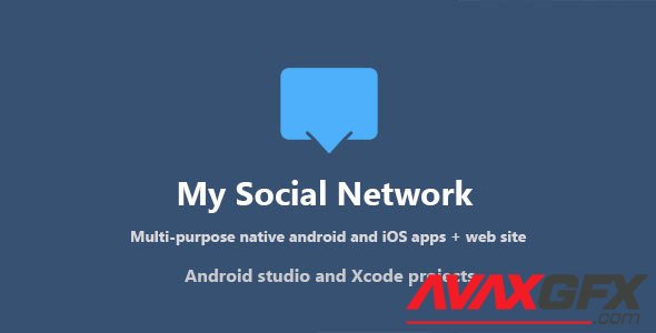 CodeCanyon - My Social Network (App and Website) v5.9 - 13965025 - NULLED