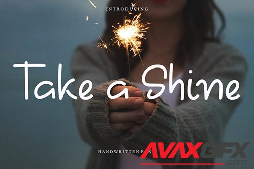 Take A Shine Font