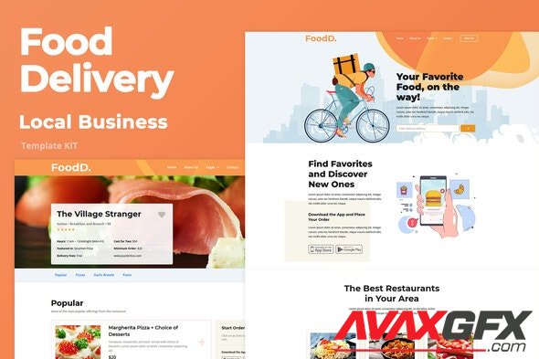 ThemeForest - Food Delivery v1.0.1 - Local Business - 28115540