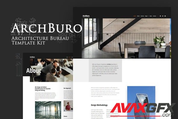 ThemeForest - ArchBuro v1.0.1 - Architecture Bureau Template Kit - 26130745