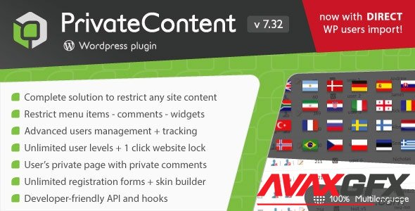 CodeCanyon - PrivateContent v7.3.3 - Multilevel Content Plugin - 1467885